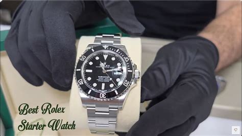 rolex starter watch